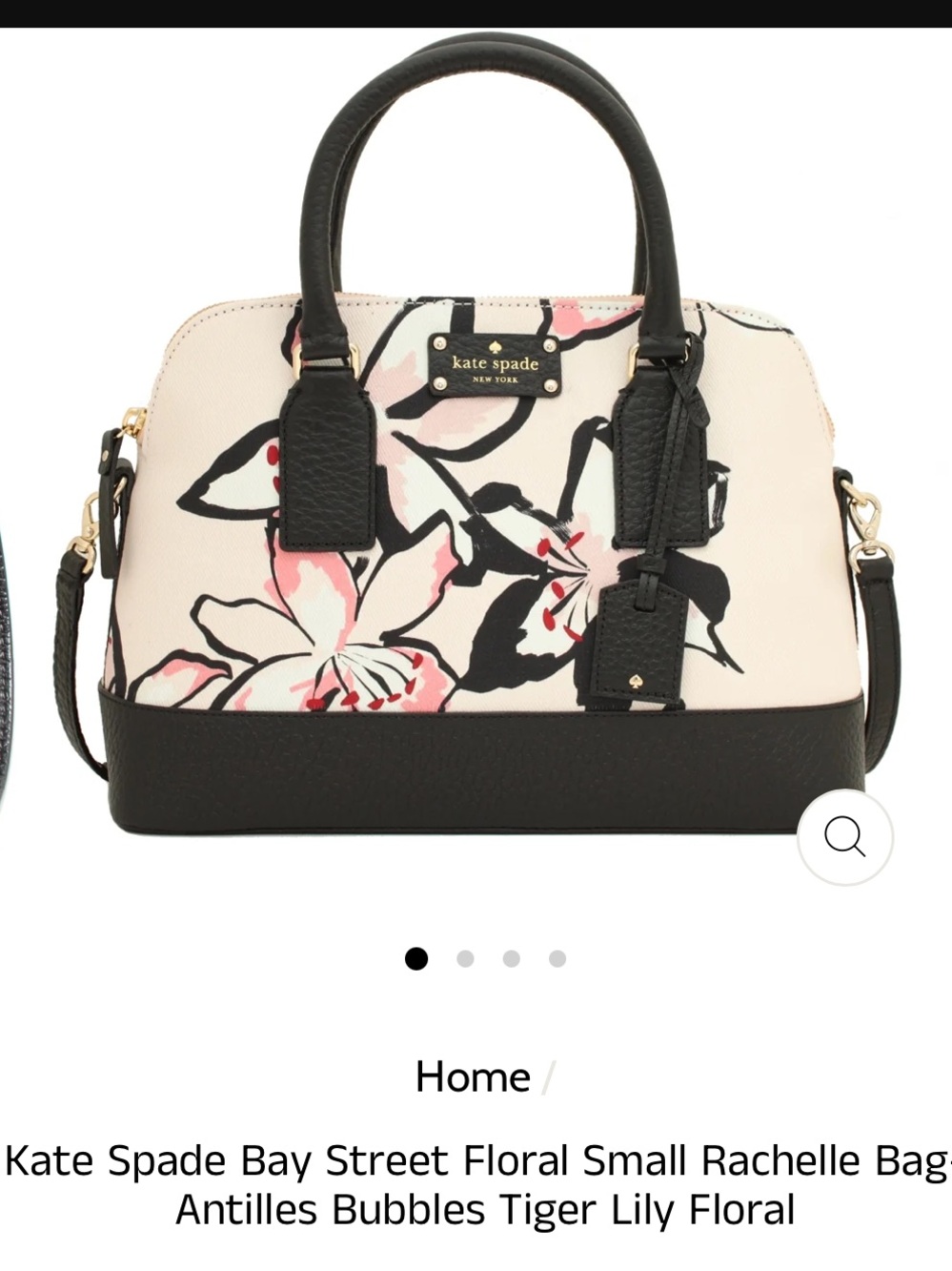 kate spade limited edition floral purse